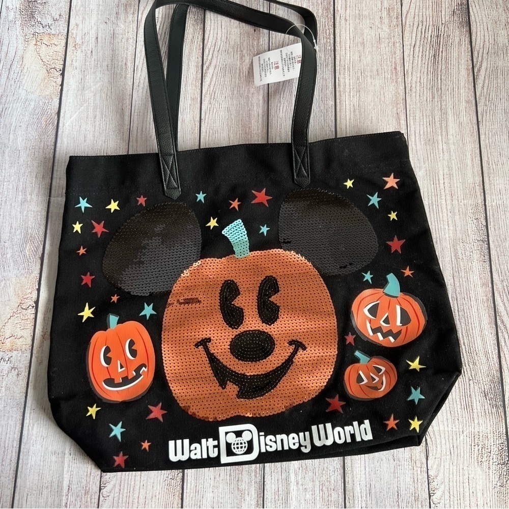 Disney World Halloween Tote Bag NWT